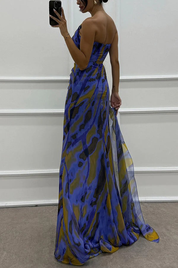 Lorna | Vibrant Draped Dress