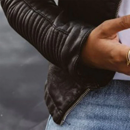 Janet | Genuine Leather Jacket
